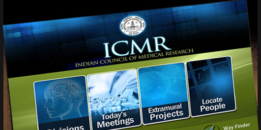 ICMR Touch Screen Kiosk
